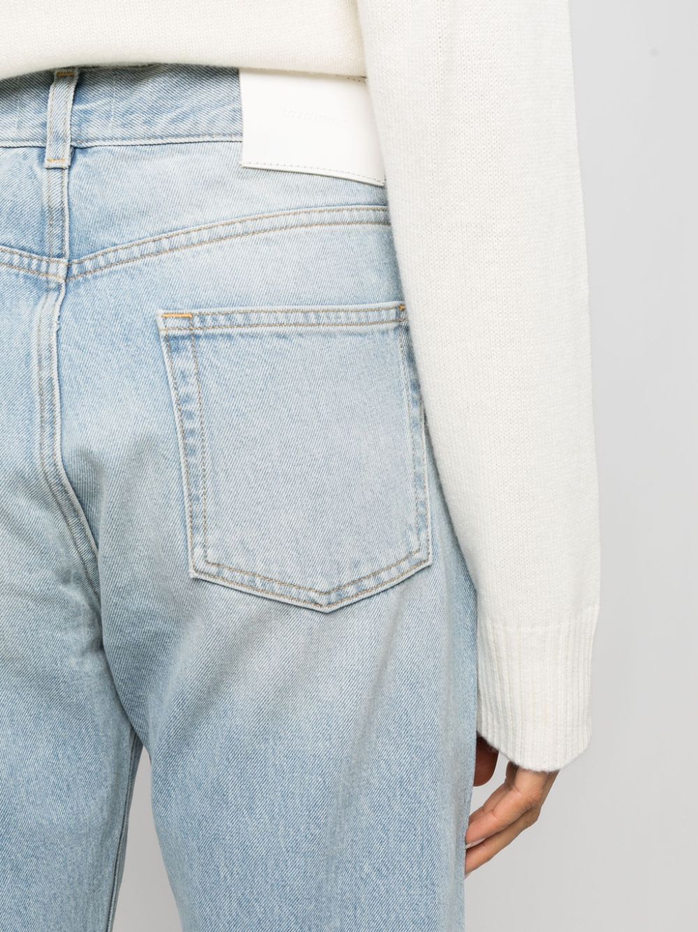 Jeans dritti Wular a vita alta in blu - donna 