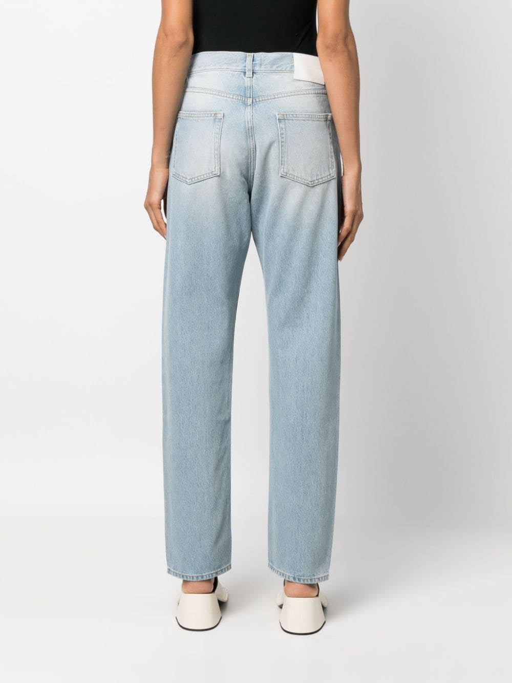 Jeans dritti Wular a vita alta in blu - donna 