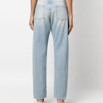 Jeans dritti Wular a vita alta in blu - donna 