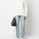 Jeans dritti Wular a vita alta in blu - donna 