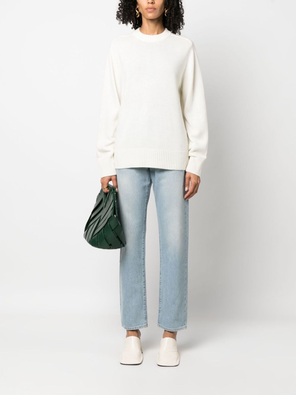 Jeans dritti Wular a vita alta in blu - donna 