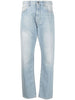 Women's Wular High-Waisted Straight Jeans in Blue
