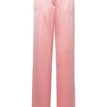 Pantaloni a vita alta in rosa - donna 