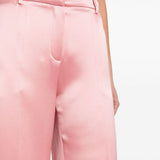 Pantaloni a vita alta in rosa - donna 