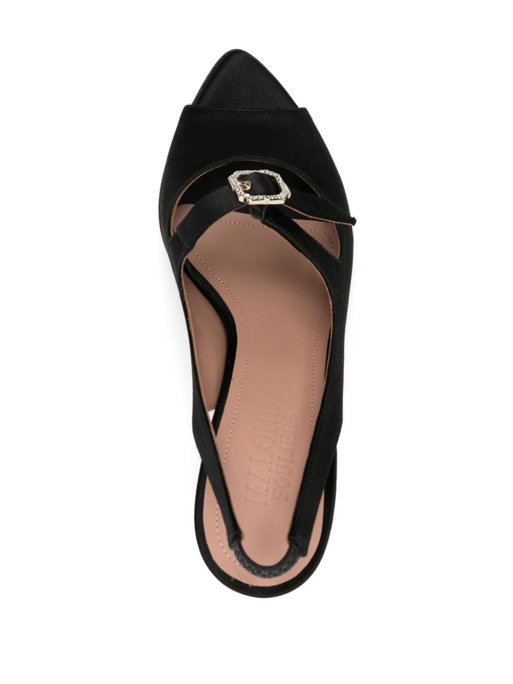 Sandali celeste 90 in nero - donna 
