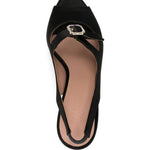 Sandali celeste 90 in nero - donna 