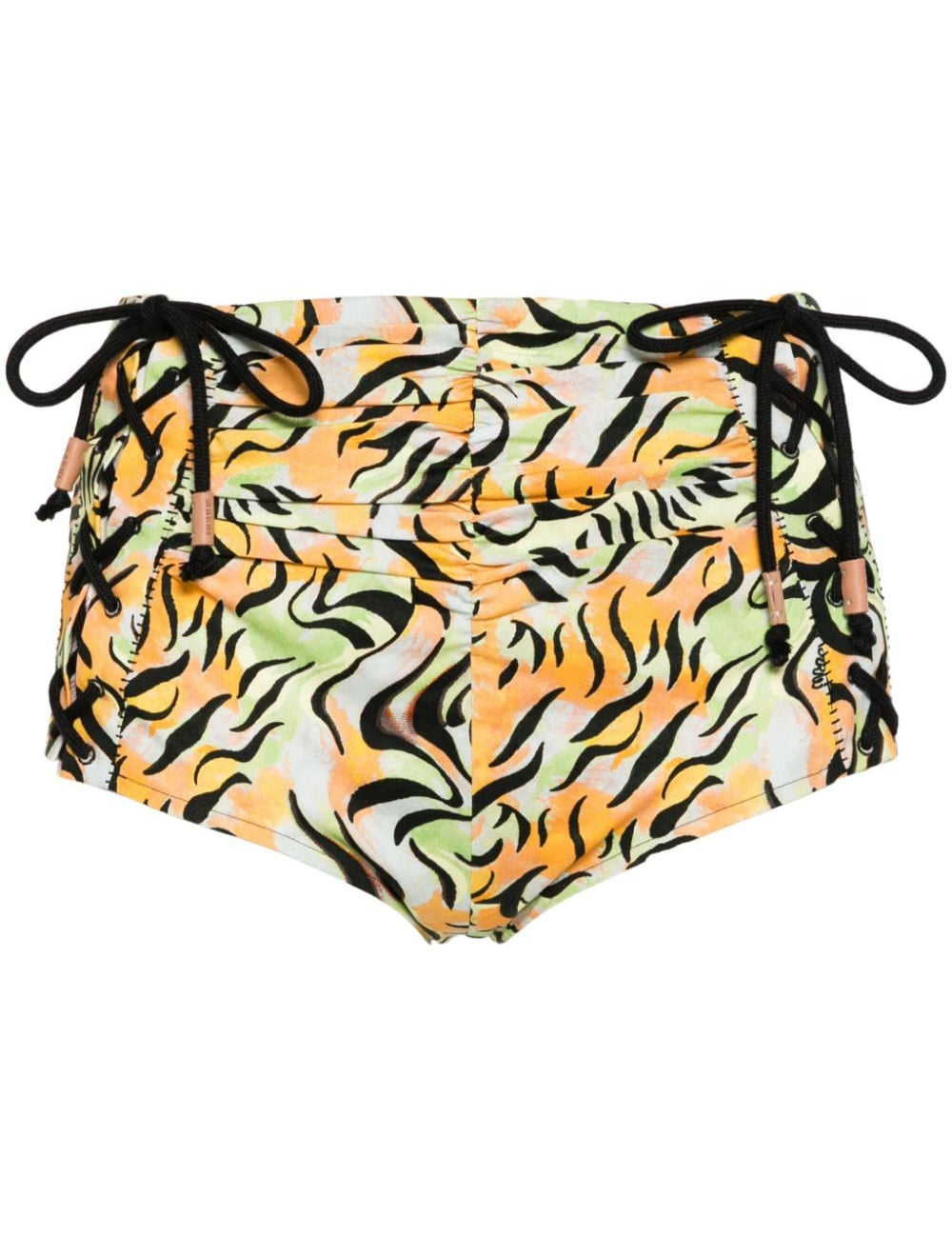 Shorts con stampa grafica in multicolore di Marni - donna 