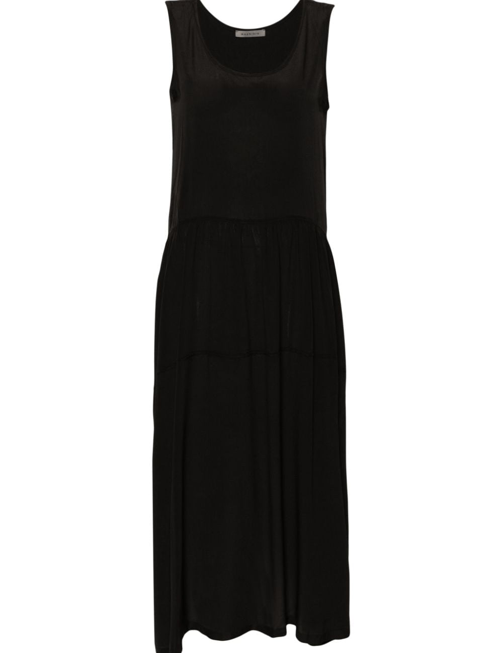 Maxi abito svasato  in nero di MAURIZIO MYKONOS - donna 