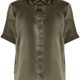 Camicia acanto in verde - donna 