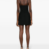 Abito nero dettaglio cut-out in nero - donna 