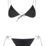 Bikini a triangolo Lumiere in nero - donna 