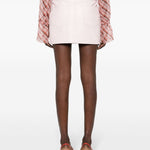 Minigonna in pelle in rosa di Remain - donna 