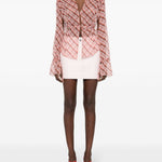 Minigonna in pelle in rosa di Remain - donna 