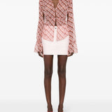 Minigonna in pelle in rosa di Remain - donna 