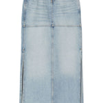 Gonna denim in blu - donna 