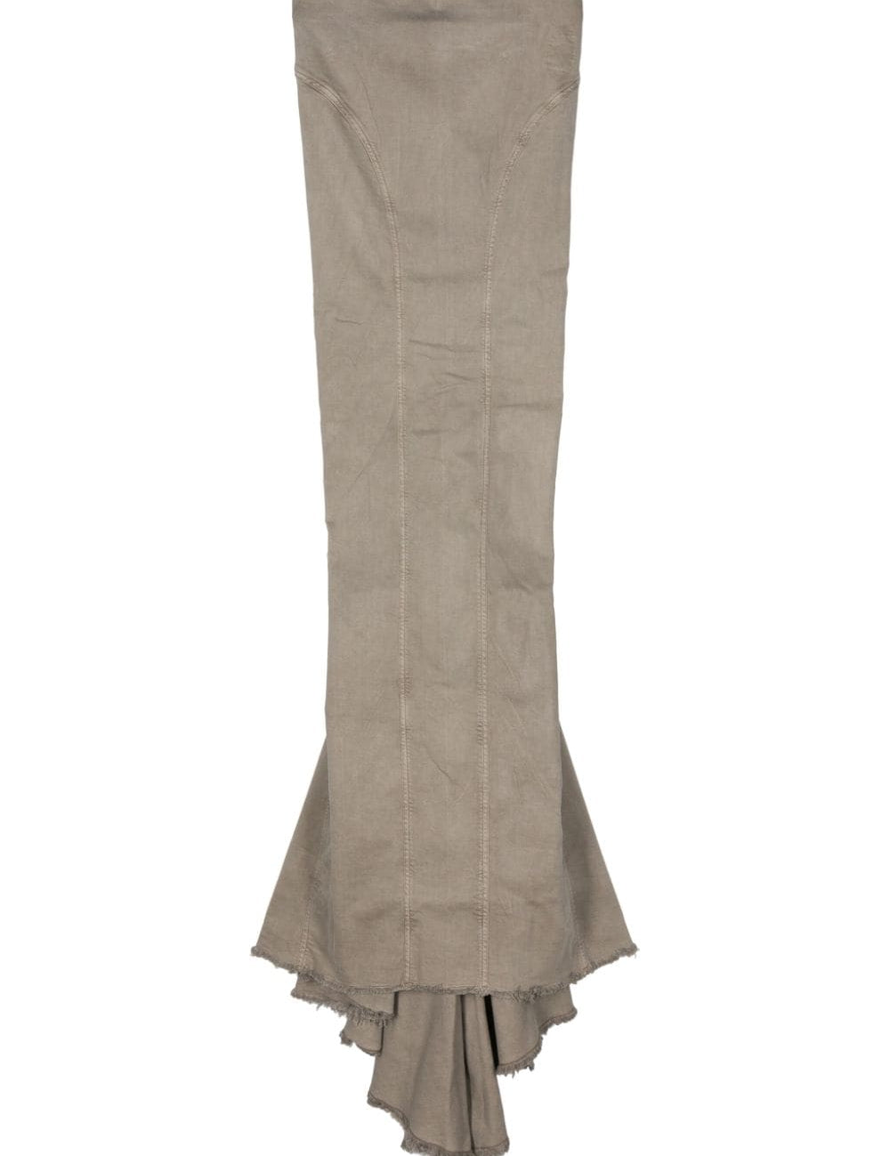 Gonna denim Al Pilar in grigio - donna 