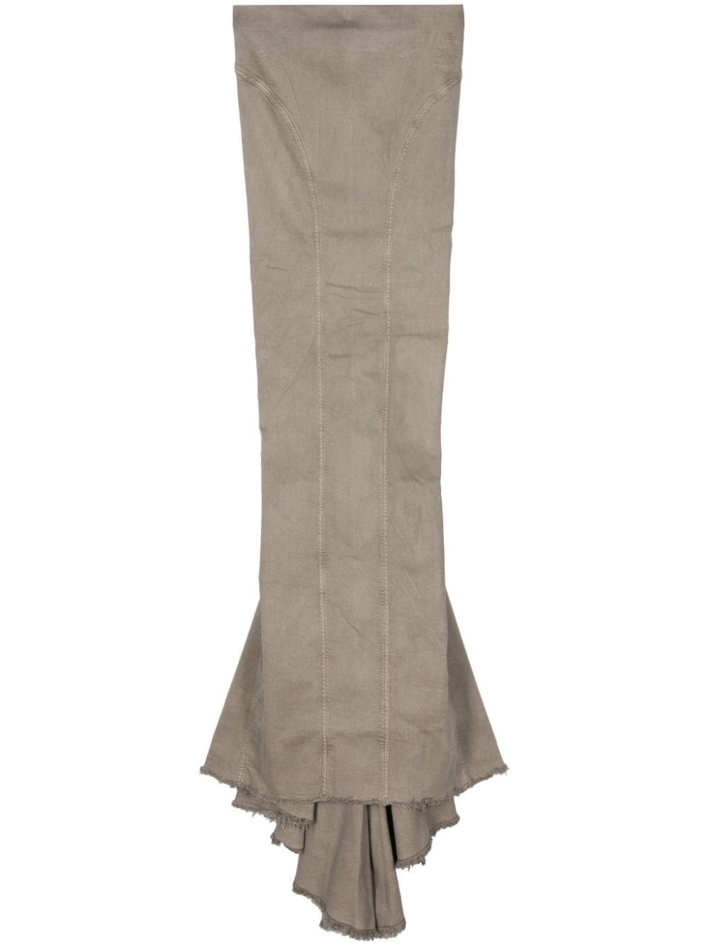 Gonna denim Al Pilar in grigio - donna 
