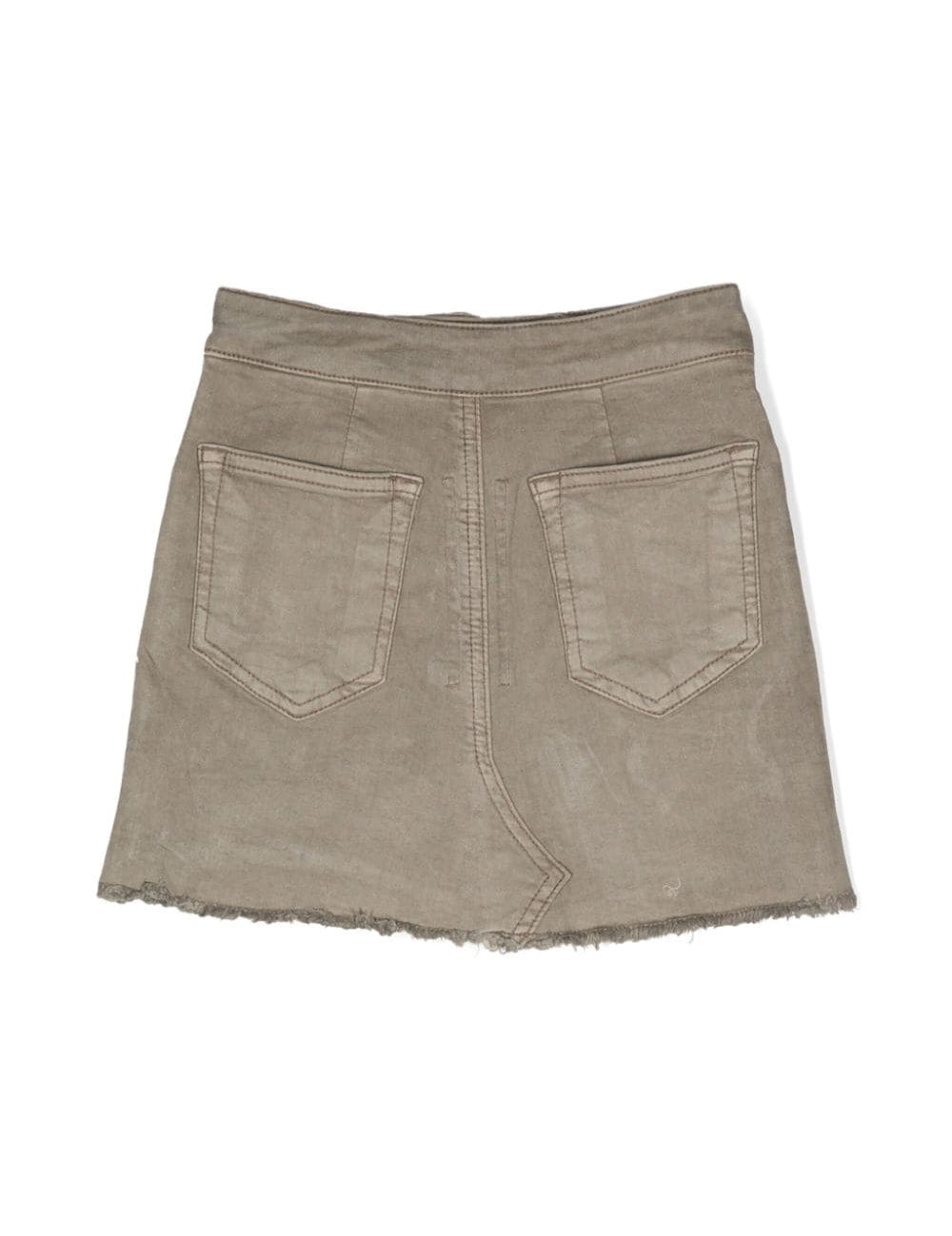Minigonna in denim in grigio - bambina 
