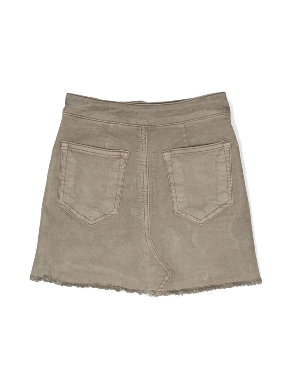 Minigonna in denim in grigio - bambina 