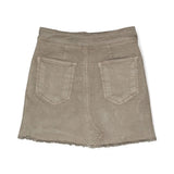 Minigonna in denim in grigio - bambina 