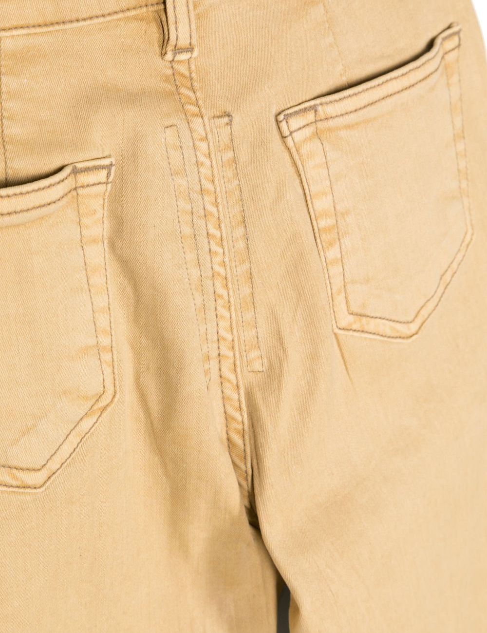 Jeans chino a gambata dritta in giallo - bambini 