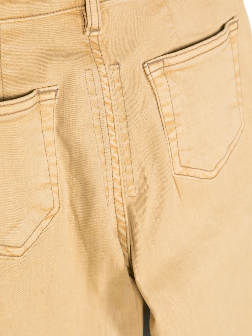 Jeans chino a gambata dritta in giallo - bambini 