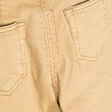 Jeans chino a gambata dritta in giallo - bambini 