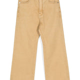 Jeans chino a gambata dritta in giallo - bambini 