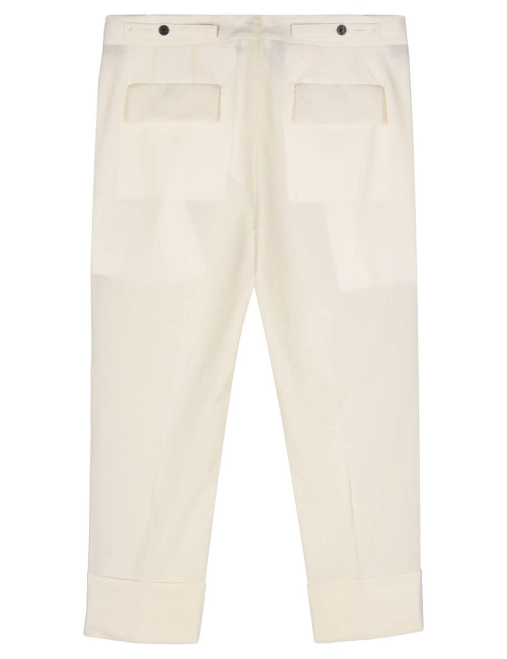 Pantaloni sartoriali in bianco Sapio - uomo 