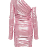 Abito mini asimmetrico olimpia in rosa The Andamane - donna 