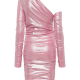 Abito mini asimmetrico olimpia in rosa The Andamane - donna 