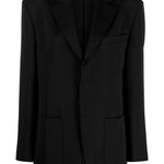 Giacca la veste d'homme in nero - donna 