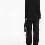 Giacca la veste d'homme in nero - donna 
