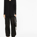 Giacca la veste d'homme in nero - donna 