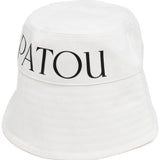 Cappello bucket con stampa in bianco - donna 
