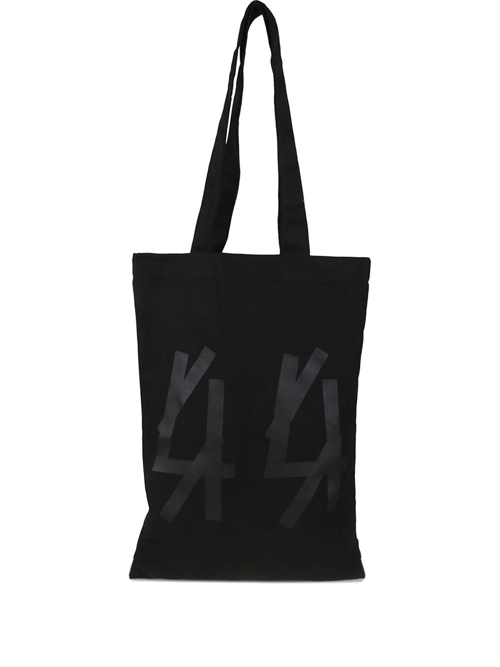 Borsa tote con logo in nero 44 Label Group - donna 