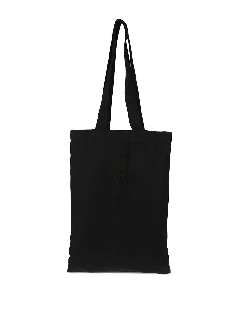 Borsa tote con logo in nero 