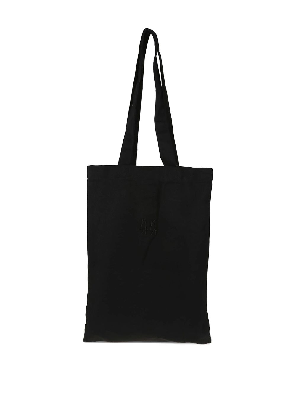Borsa tote con logo in nero 