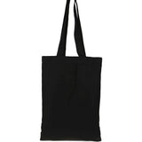 Borsa tote con logo in nero 