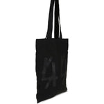 Borsa tote con logo in nero 44 Label Group - donna 