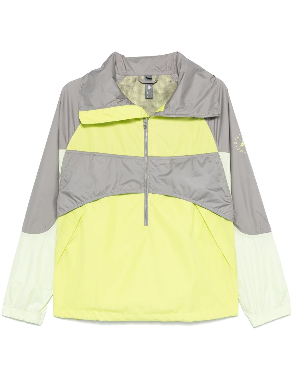 Giacca truenature in grigio e giallo adidas by Stella McCartney - donna 