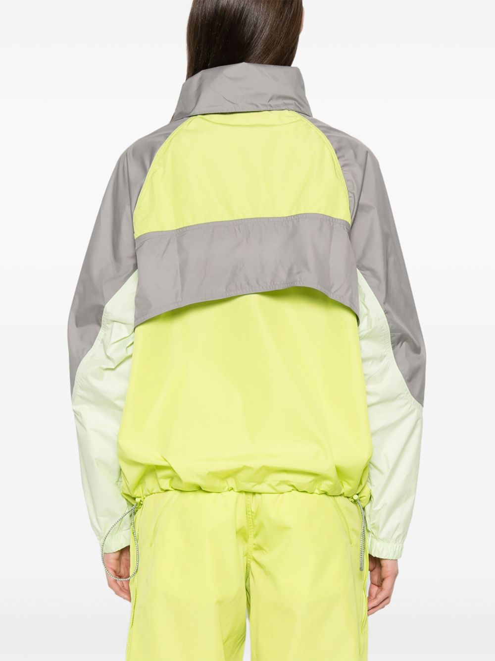 Giacca truenature in grigio e giallo adidas by Stella McCartney - donna 