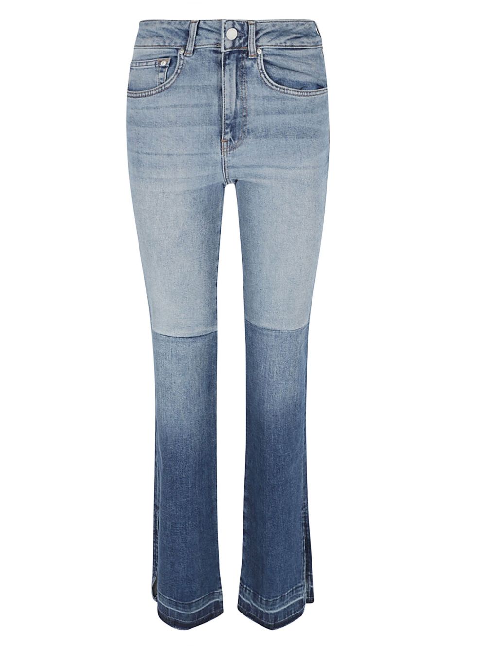 Jeans dritti con applicazione in blu AG Jeans - donna 