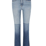 Jeans dritti con applicazione in blu AG Jeans - donna 
