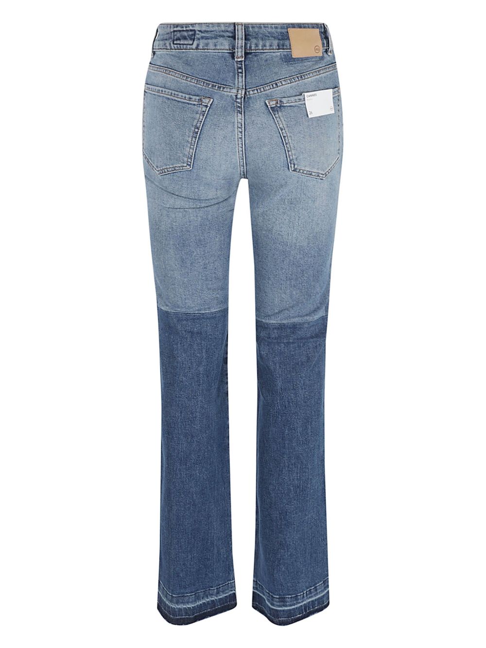 Jeans dritti con applicazione in blu AG Jeans - donna 