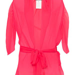 Top in seta in rosa Alberta ferretti - donna 