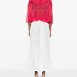Top in seta in rosa Alberta ferretti - donna 