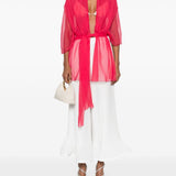 Top in seta in rosa Alberta ferretti - donna 