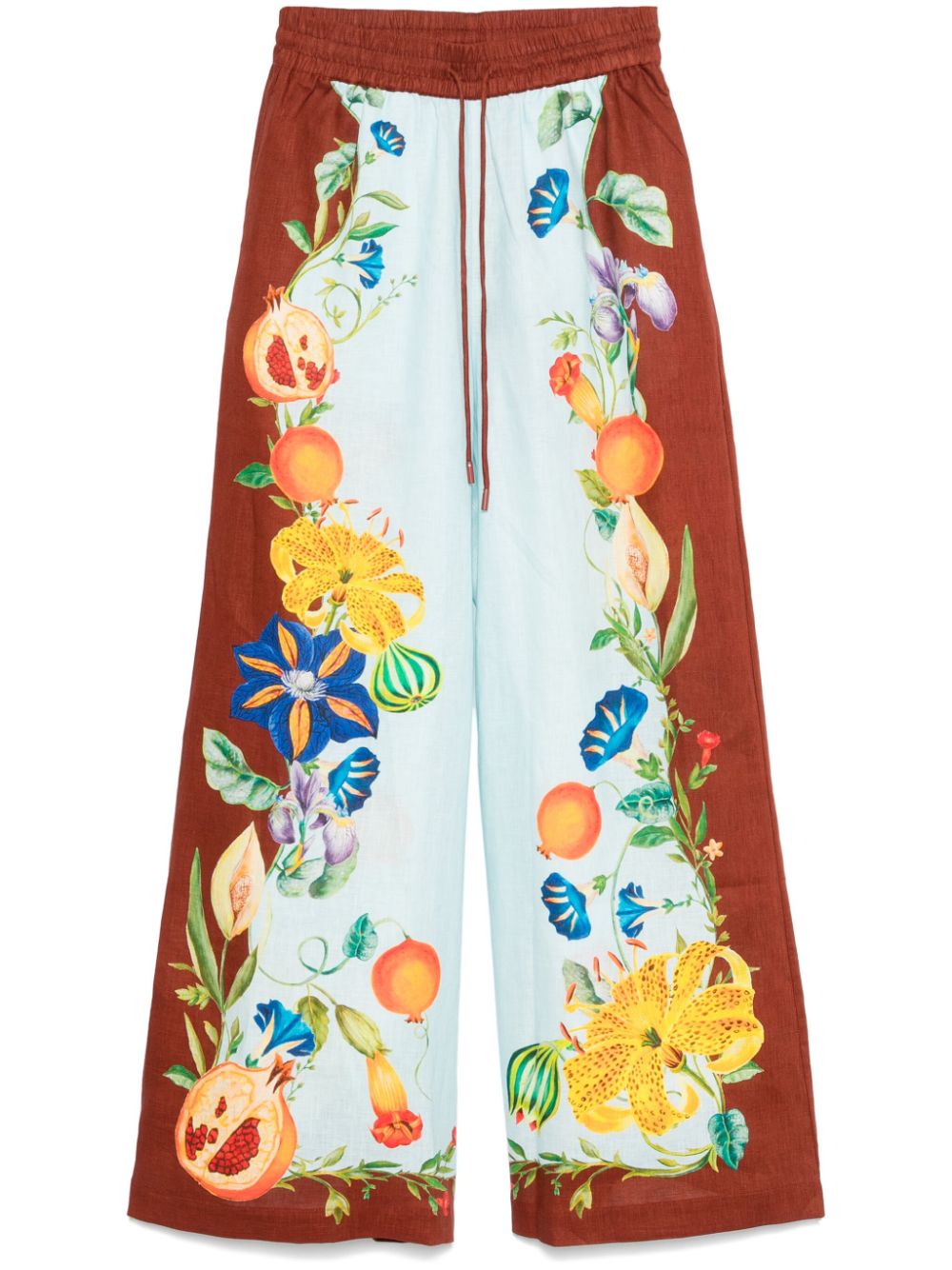 Pantaloni Dahlia con stampa grafica multciolore Alemais - donna 