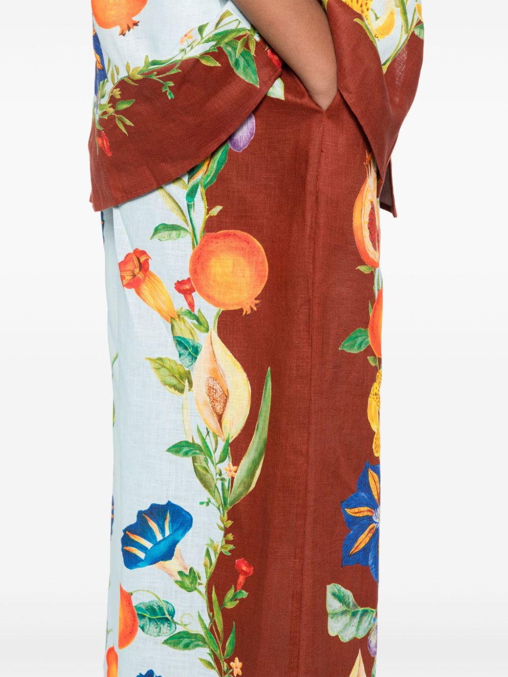 Pantaloni Dahlia con stampa grafica multciolore Alemais - donna 